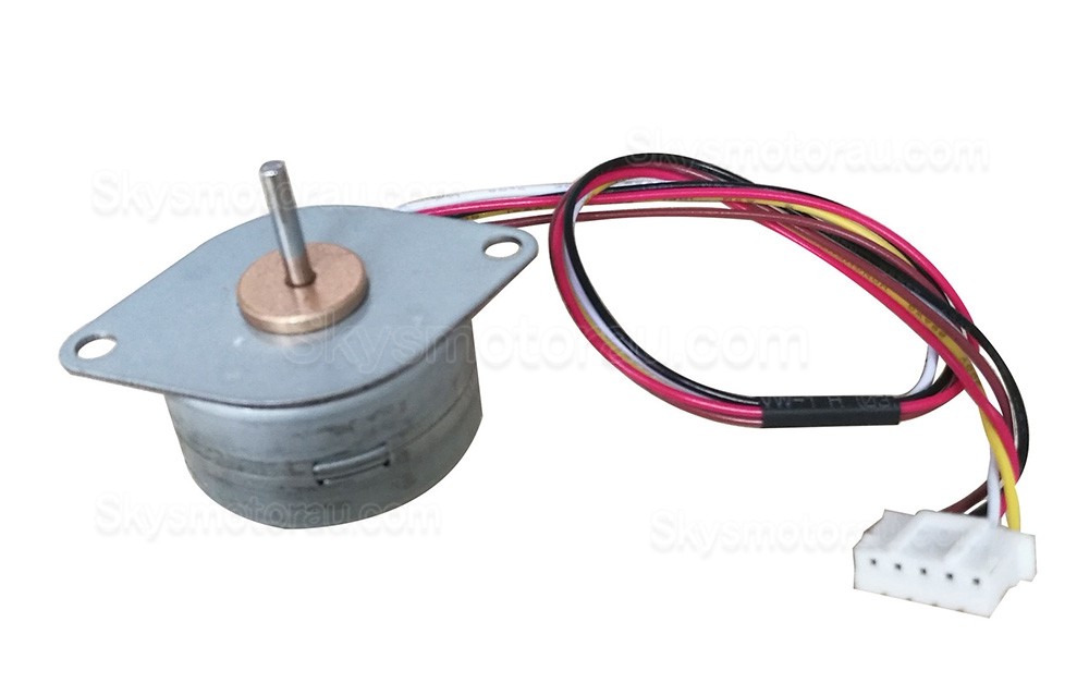 Oukeda OK25BY15-50-5 PM Stepper Motor 4 Phase 7.5 Deg 0.24A 10.7Ncm 5 Wires